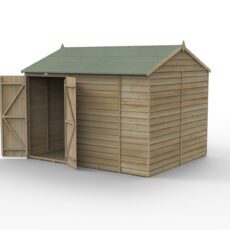 5013053201336 1 4LIFE Reverse Apex Shed 10x8 Double Door No Windows Installation 1200.jpg